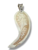 Pendente Mandile 1922 Donna Cammei  in Argento Conchiglia 2MCICM39 - 2MCICM39